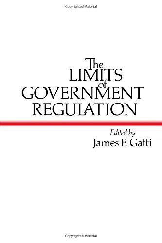 Book Limits Of Government Regulation free