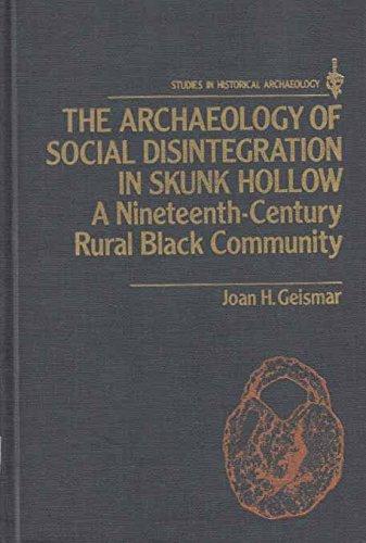 Book The Archaeology of Social Disintegration in Skunk Hollow: A Nineteenth Century Rural Black Community (Studies in Historical Archaeology) free