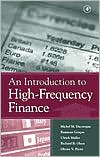 Book An Introduction to High-Frequency Finance free