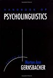 Book Handbook of Psycholinguistics free