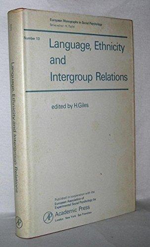 Book Language, ethnicity, and intergroup relations (European monographs in social psychology ; no. 13) free