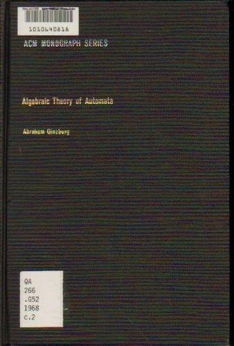 Book Algebraic Theory of Automata free