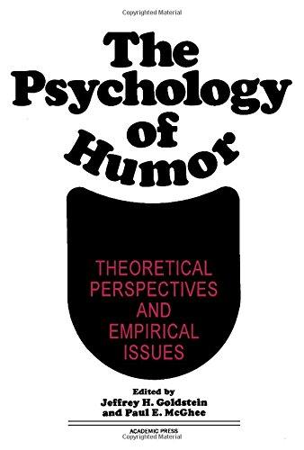 Book The Psychology of Humor: Theoretical Perspectives and Empirical Issues free