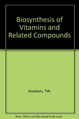 Book Biosynthesis Of Vitamins And Related Compounds. free