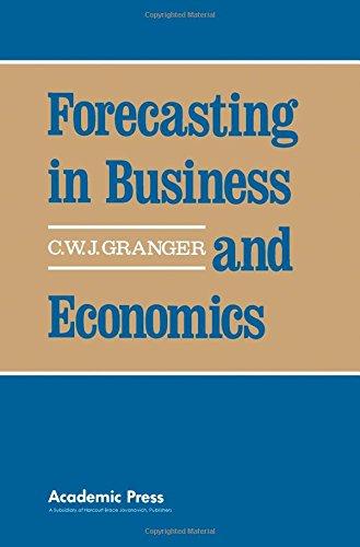 Book Forecasting in business and economics free