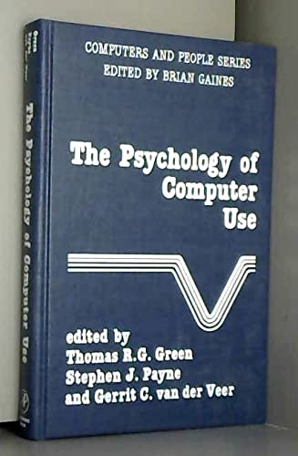 Book Psychology of Computer Use (Computers and People Series) free