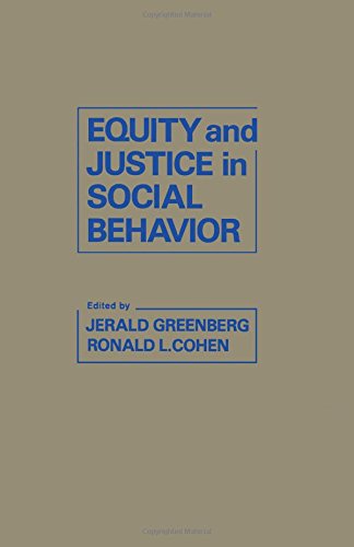 Book Equity and Justice in Social Behavior free