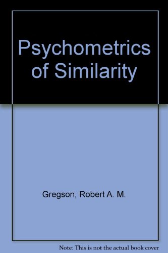 Book Psychometrics of similarity free