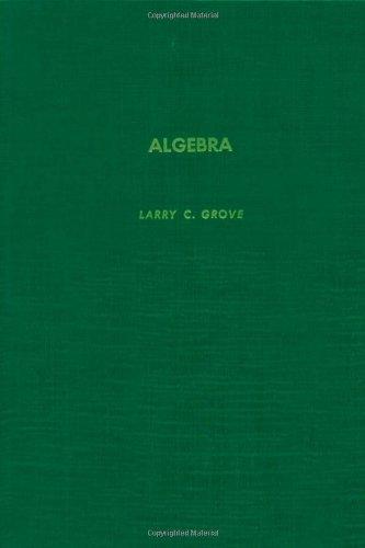 Book Algebra, Volume 110 (Pure and Applied Mathematics) free