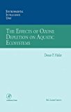 Book The effects of ozone depletion on aquatic ecosystems free