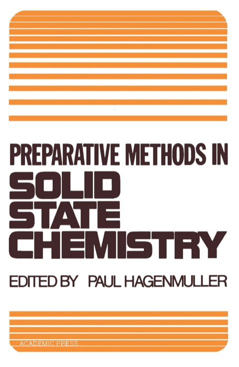 Book Preparative Methods in Solid State Chemistry free
