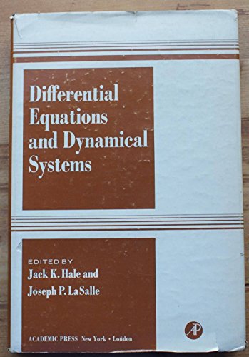 Book Differential Equations And Dynamical Systems free
