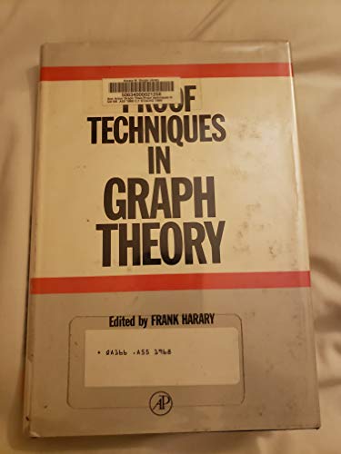 Book Proof Techniques In Graph Theory Proceedings free