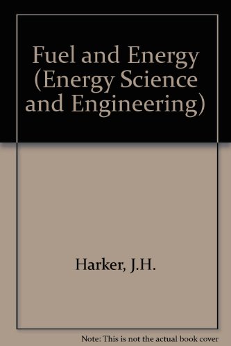 Book Fuel and Energy (Energy Science and Engineering) free