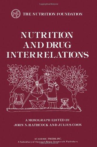 Book Nutrition and Drug Interrelations (Monograph Series (Nutrition Foundation).) free