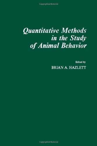 Book Quantitative Methods in the Study of Animal Behavior free
