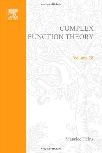 Book Complex Function Theory (Pure & Applied Mathematics) free
