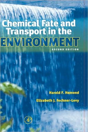 Book Chemical Fate and Transport in the Environment free