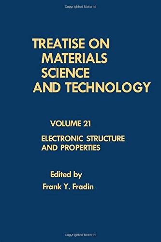 Book Treatise on Materials Science and Technology: Electronic Structure and Properties Volume 21 free