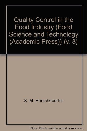 Book Quality Control in the Food Industry free