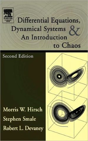 Book Differential Equations, Dynamical Systems, and an Introduction to Chaos (Pure and Applied Mathematics) free