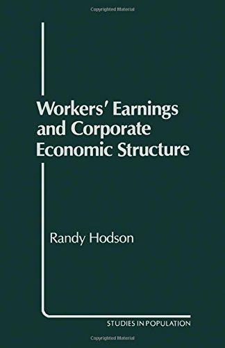 Book Workers' earnings and corporate economic structure (Studies in population) free