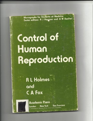 Book Control of human reproduction (Monographs for students of medicine) free