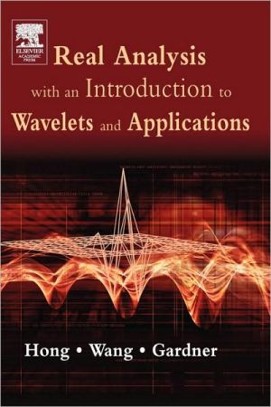 Book Real Analysis with an Introduction to Wavelets and Applications free