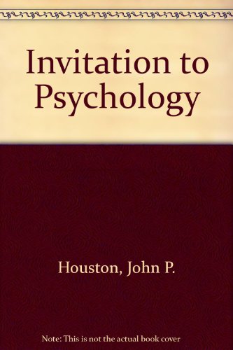 Book Invitation To Psychology free