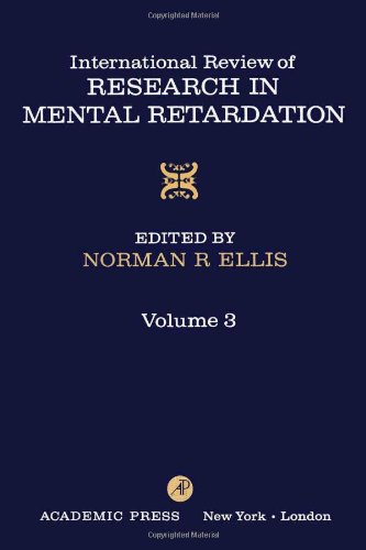 Book INT'L REV OF RESRCH IN MENTL RETARDTN V3, Volume 3 free