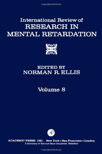 Book INT'L REV OF RESRCH IN MENTL RETARDTN V8, Volume 8 free