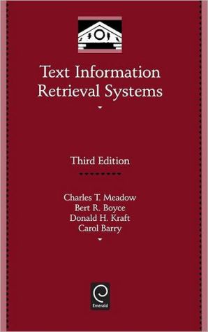 Book Text Information Retrieval Systems, Third Edition (Library and Information Science) (Library and Information Science) (Library and Information Science (Hardcover)) free