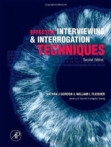 Book Effective Interviewing and Interrogation Techniques free