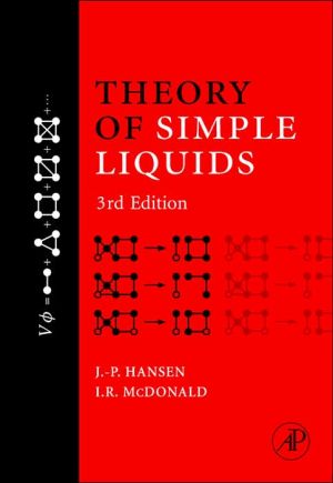 Book Theory of Simple Liquids free