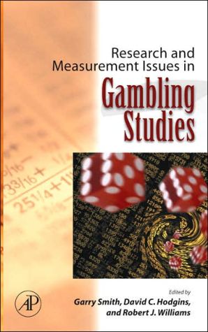 Book Research and Measurement Issues in Gambling Studies free