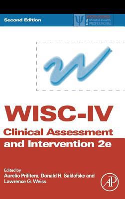 Book WISC-IV Clinical Assessment and Intervention (Practical Resources for the Mental Health Professional) free