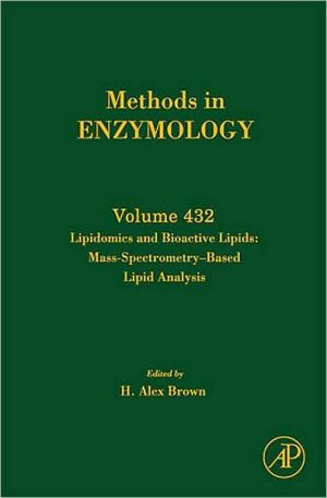 Book Lipodomics and Bioactive Lipids: Mass Spectrometry Based Lipid Analysis, Volume 432 (Methods in Enzymology) free