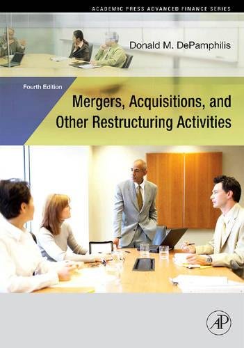 Book Mergers, Acquisitions, and Other Restructuring Activities (Academic Press Advanced Finance) free