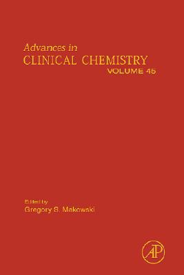Book Advances in Clinical Chemistry, Vol. 45 [ISBN : 9780123742087] [Copyright Year : 2008] [Hardcover] free
