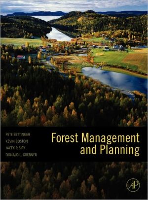 Book Forest Management and Planning free