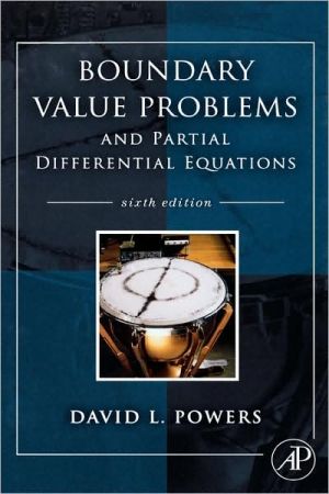 Book Boundary Value Problems: and Partial Differential Equations free