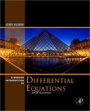 Book A Modern Introduction to Differential Equations free