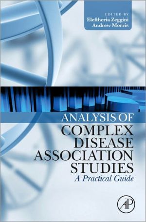 Book Analysis of Complex Disease Association Studies free