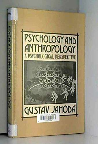 Book Psychology and Anthropology: A Psychological Perspective free