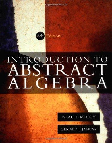 Book Introduction to Abstract Algebra free