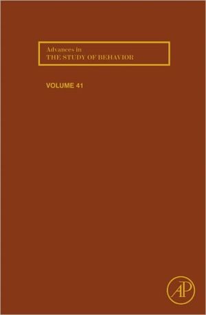 Book Advances in the Study of Behavior free