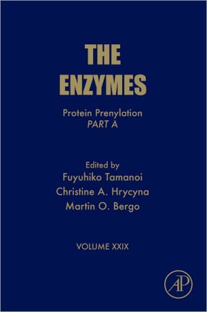 Book Protein Prenylation, Part A (Volume 29) (The Enzymes, Volume 29) free
