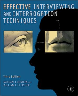Book Effective Interviewing and Interrogation Techniques free