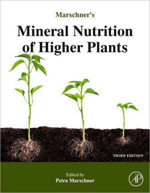 Book Marschner's Mineral Nutrition of Higher Plants free