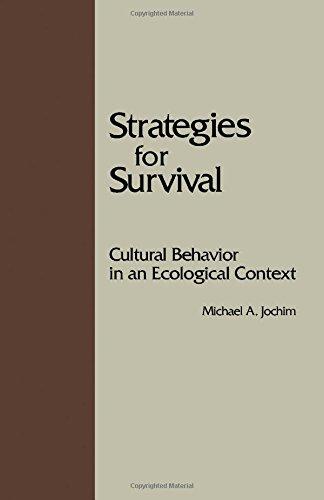 Book Strategies for Survival: Cultural Behavior in an Ecological Context free